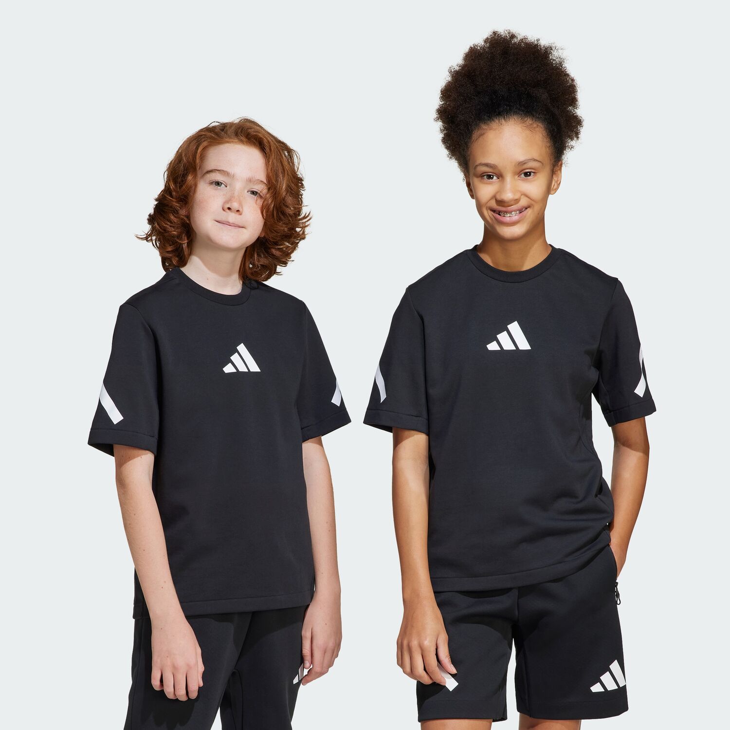 J ZNE TEE BLACK/WHITE